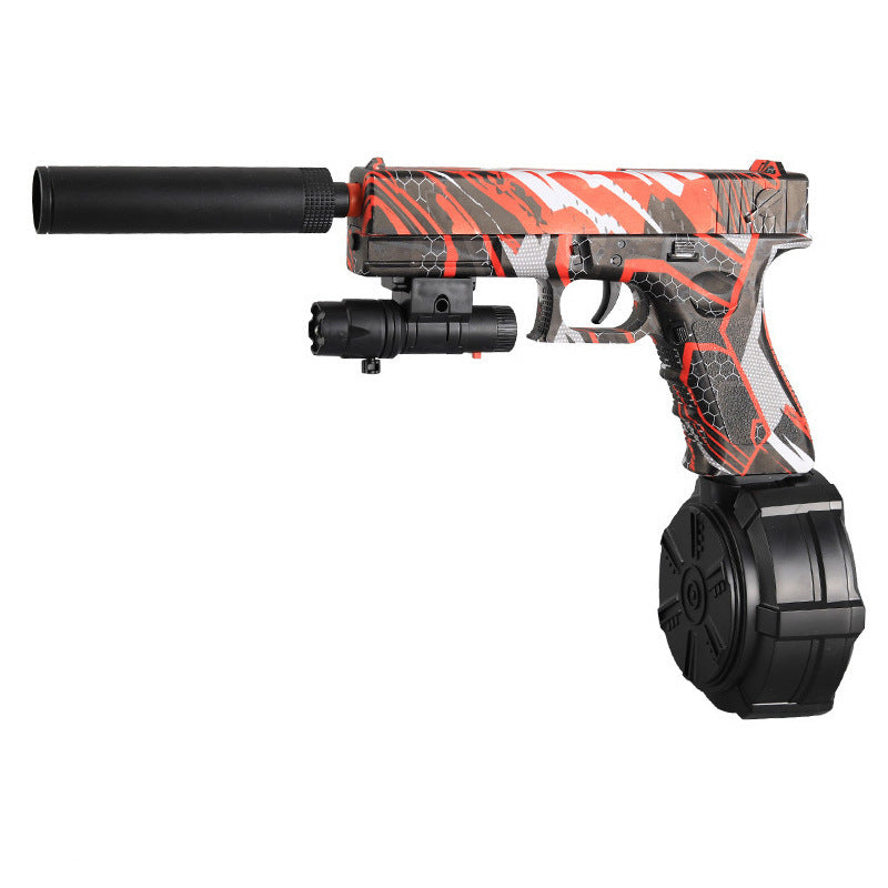 Toy Gun Electric Continuous Hair Crystal Boy Graffiti Gun