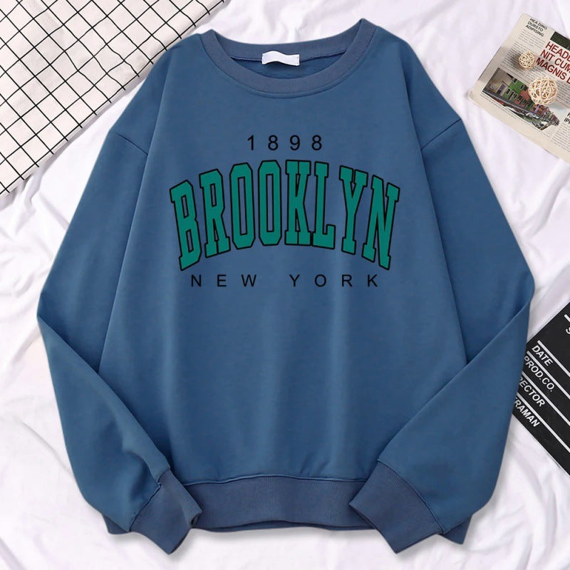 Autumn Kawaii Womens Sweatshirts 1898 Brooklyn