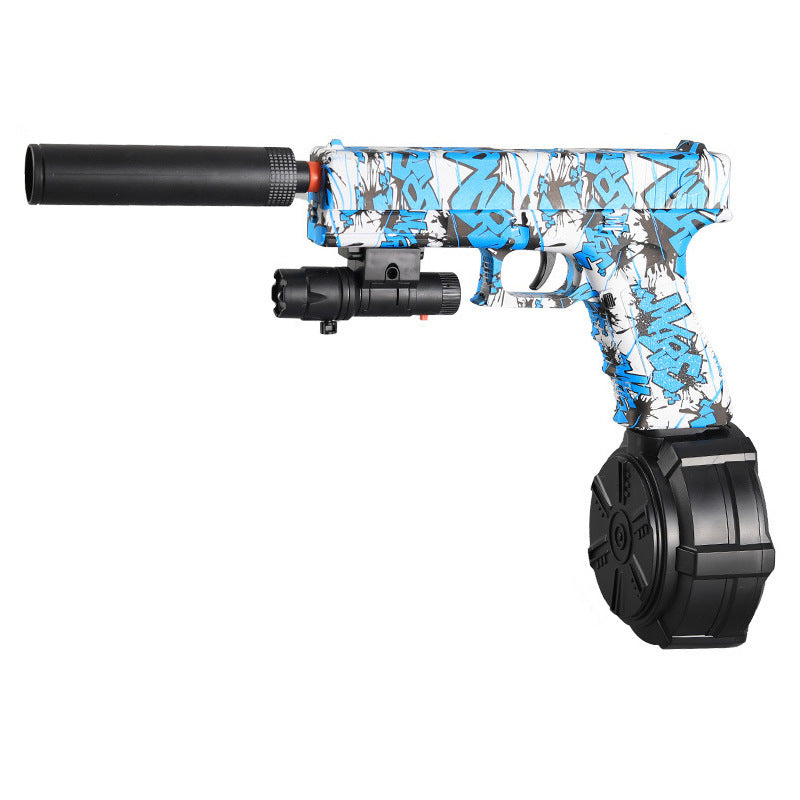 Toy Gun Electric Continuous Hair Crystal Boy Graffiti Gun