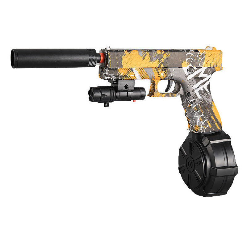 Toy Gun Electric Continuous Hair Crystal Boy Graffiti Gun